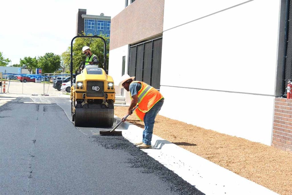 SBF Construction and Paving - Commercial Asphalt Paving Services for Parking Lots in Temple, Texas.