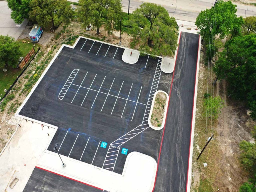 SBF Construction and Paving - Commercial Parking Lot Asphalt Paving and Paint Stripping Services Near Me