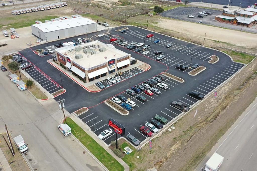 SBF Construction and Paving - Commercial Asphalt Paving Services for Parking Lots in Temple, Texas.